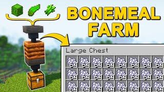 EASY Bone Meal Farm in Minecraft 1.20 (Tutorial)