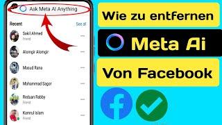 So entfernen Sie Meta-KI von Facebook (2024) | Meta-KI auf Facebook löschen