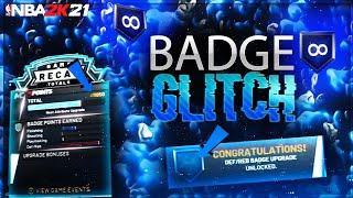 *NEW* NBA 2K21 BADGE GLITCH! NBA 2K21 MAX BADGES IN 24 HOURS! NBA 2K21 Badge Glitch For Xbox One/PS4