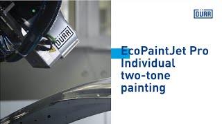 EcoPaintJet Pro: Individual two-tone painting