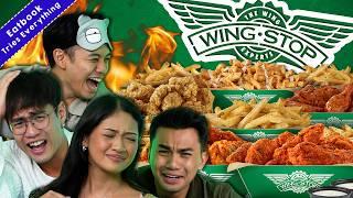 We Tried Everything At WINGSTOP! | Eatbook Tries Everything