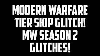 MW Tier Skip Glitch! Modern Warfare Glitches!