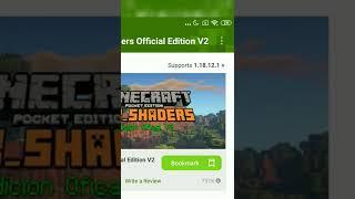 Get ultra Graphics in minecraft pocket edition #shorts #minecraft