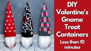 Quick & Easy Valentines Day Gnome Treat Holder/Valentines Gift