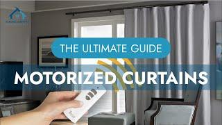 Motorized Curtains | Ultimate Guide - Features, Benefits, Types, Installation and Comparison