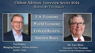 Ted Oakley - Oxbow Advisors - Interview Series 2024 - Dr. Lacy Hunt   September 10, 2024