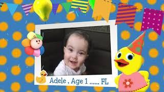 BabyFirst BDay - November BDay - 55 - Sophia, Felix, Adele, Cameron, Kendall, Ayden,