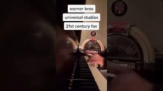 Movie studio intros #movies #music #piano