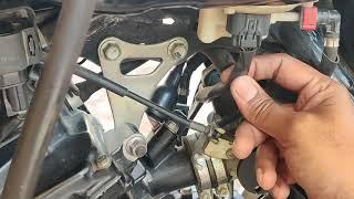 Yamaha FZ s FI Fual injection System working and troubleshooting repair