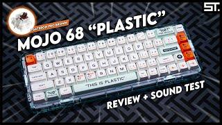 Melgeek Mojo68 "Plastic" Keyboard Review + Sound Test | Samuel Tan