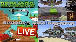 Minecraft Hypixel Bedwars with Adam + Viewers! [7/2/24]