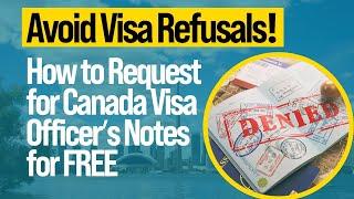 No More Visa Refusals| Apply for your Visa Refusal Notes for FREE