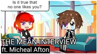 Michael Afton's Interview || Afton Family || Original || Episode 1 || Gacha Club