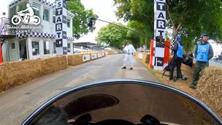 2024 Goodwood Festival of Speed - Norton V4SV - onboard footage - average rider