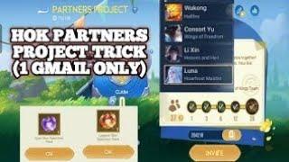 HOW TO CREATE 20 ACCOUNTS USING 1 GMAIL ONLY IN PARTNERS PROJECT / HONOR OF KINGS