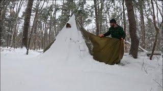 Camping in a snowstorm with new gear! New Year, New Gear!