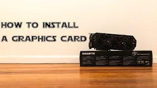 How to install a graphics card (GPU)