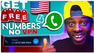 How to Get Free USA  Phone number for WhatsApp Verification - Free USA Phone Numbers for WhatsApp