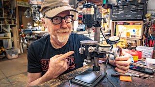 Adam Savage's New Mini Drill Press!