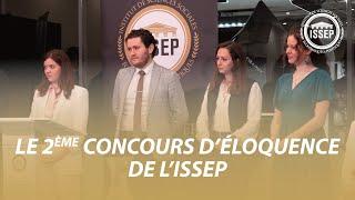 LE DEUXIÈME CONCOURS D'ÉLOQUENCE DE L'ISSEP