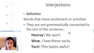 Interjection - It's a Part of Speech!