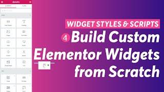 Create Dynamic Elementor Menu Widget + Widget Scripts and Styles in Elementor WordPress