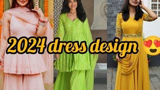 2024 ki new trending dresses// party wear dresses ।। wedding dressses