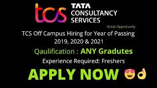 TCS NQT Off Campus Hiring 2022 | Any Engineering Graduates | APPLY NOW  | Link in Description