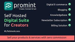 How to install Promint - Self Hosted Digital Suite for Creators?