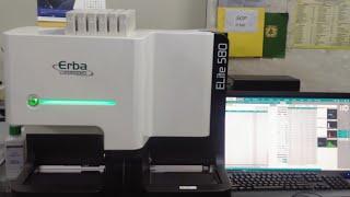 fully automatic hematology analyzer / erba Elite580 / cell counter