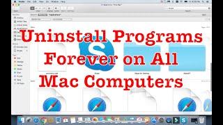 2018: How to Uninstall/Remove Programs Permanently on Mac (MacBook, iMac)