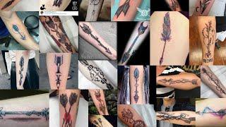 best arrow  arm tattoo//most popular arrow 2022/arm sleevs/ins by artist kumaresh#tattoo #best #art