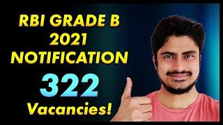 RBI Grade B 2021 Notification