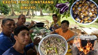 GINATAANG BIKUYO EXSOTIC FOOD SALO SALO SA PANANG HALIAN