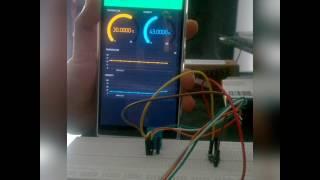 Temperature and humidity meter with Blynk app