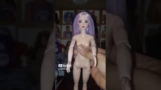 Dressing Up Courtney  (Re-upload) #shorts #likeandsubscribe #dollcollector #barbie #speedvideo