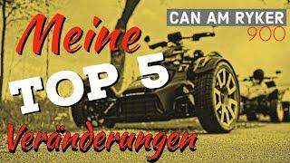 Top 5 Veränderungen an der Ryker||Can Am Ryker 900||Ryker Vlog||