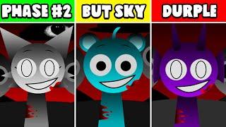 Incredibox Sprunki: Phase 2 But Everyone Is Sky VS But Everyone Is Durple