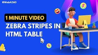 Zebra Stripes in Html Table