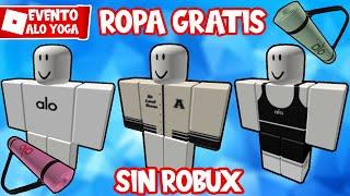 CONSIGUE ROPA, 5 TAPETES y AURA de ALO YOGA GRATIS en ROBLOX | EVENTO ROBLOX ALO YOGA