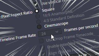 Davinci Resolve 18.6: How to fix framerate locked at 24fps
