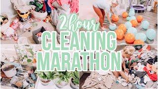 EXTREME CLEAN WITH ME MARATHON 2021 // OVER 2 HOURS OF CLEANING MOTIVATION