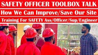 SAFETY OFFICER Toolbox Talk - HSE TRAINER