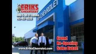 Grand Re-Opening Sales Event at Eriks Chevrolet!