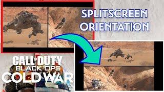 Splitscreen Orientation Call of Duty