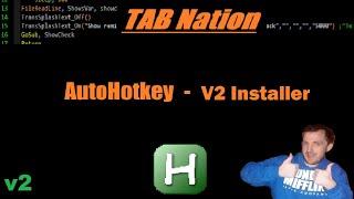 AutoHotkey - How to Install V2 With New Installer