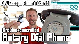 Arduino-Controlled Rotary Telephone (DIY Escape Room Prop Tutorial)