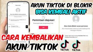 Kena Blokir !! Cara Mengembalikan Akun Tiktok Yang Di Blokir Selamanya | Tiktok Di Blokir Permanen