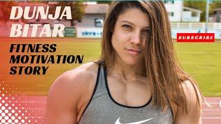 Dunja Bitar Swiss Bodybuilding Fitness Motivation Story || fbb muscles