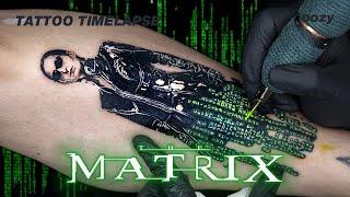 Matrix (Trinity) TATTOO TIMELAPSE [OOZYTATTOO]